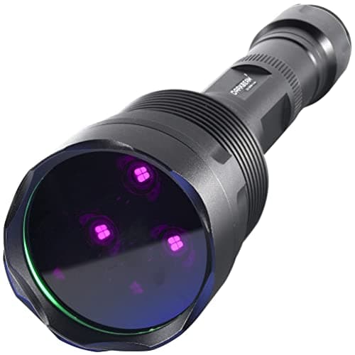 Rechargeable 36W Powerful Portable Handheld UV Blacklight Flashlight for Resin Curing, Minerals, Leak Detection