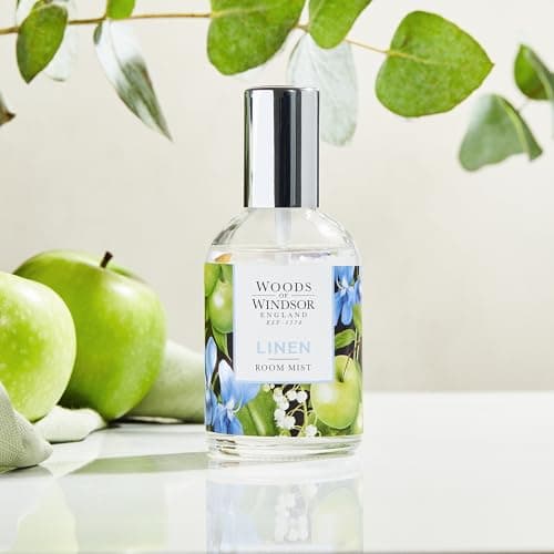 Refreshing Linen Room Spray with Apple and Lily Notes