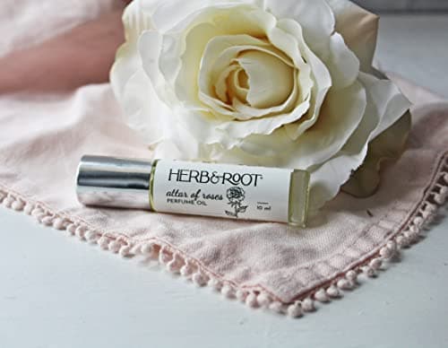 Rose and Sandalwood Perfume Oil for Women