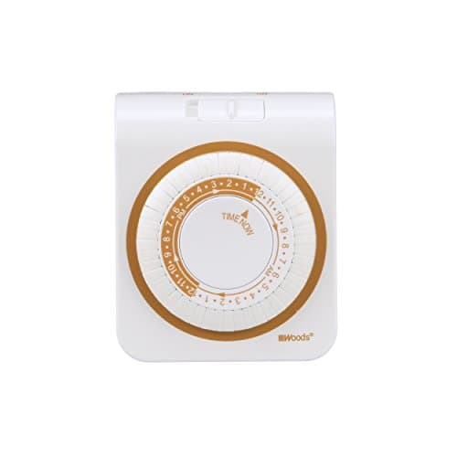 Mechanical 2-Outlet Timer for Indoor Use