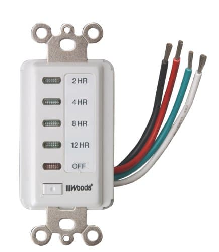 Woods 59014WD In-Wall 12-Hour Digital Countdown Timer