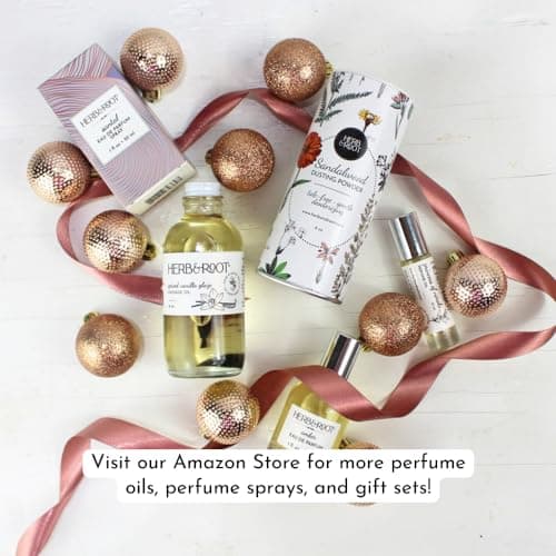 Rose and Sandalwood Perfume Oil for Women