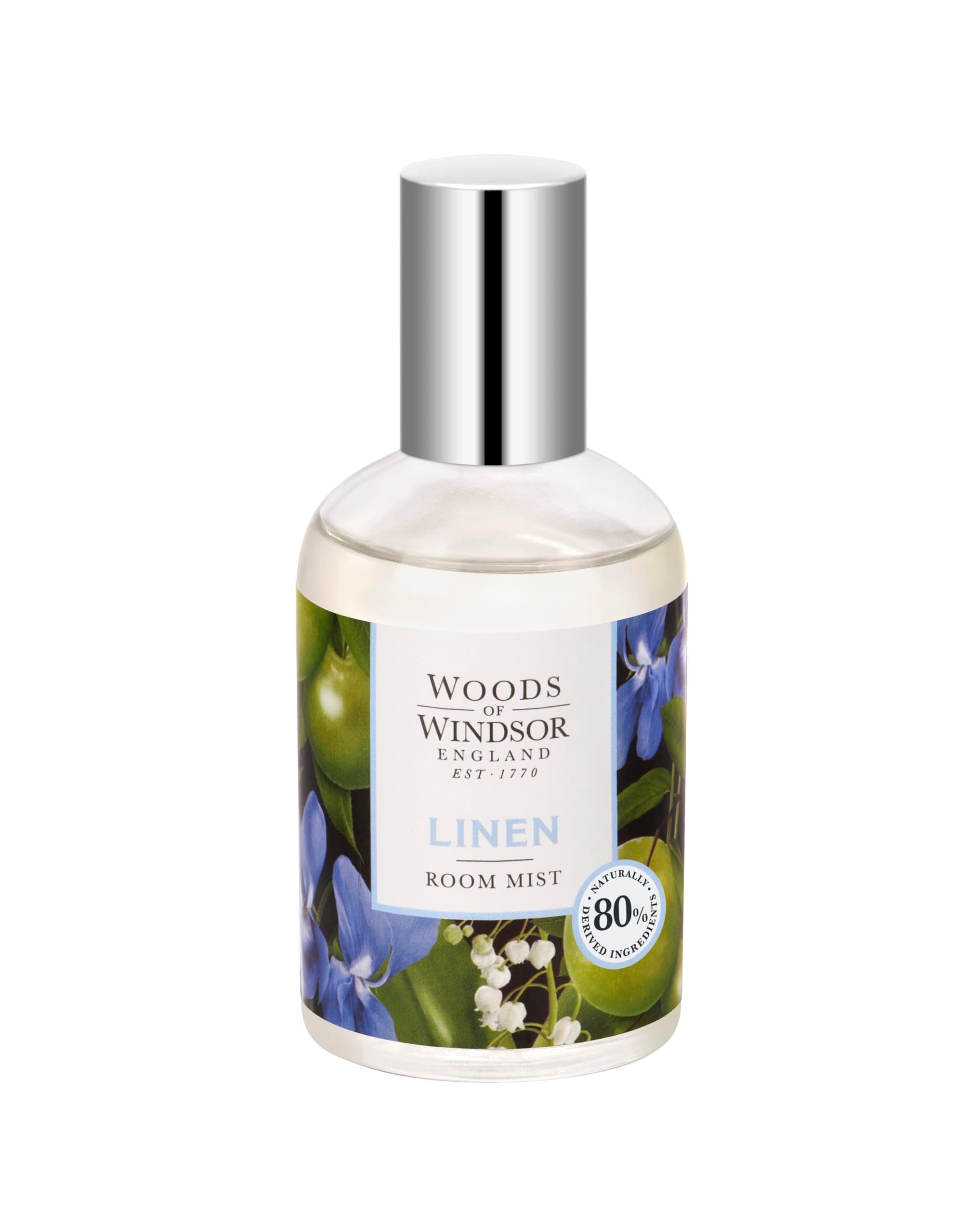 Refreshing Linen Room Spray with Apple and Lily Notes